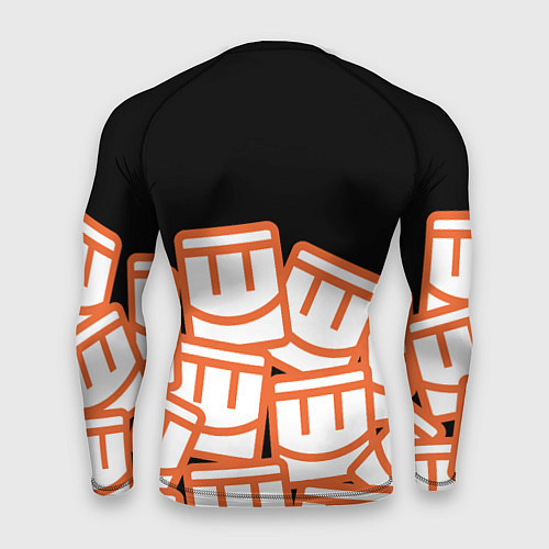 Мужской рашгард Куча смайликов из REC ROOM / 3D-принт – фото 2