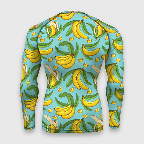 Мужской рашгард Banana pattern Summer Fashion 2022 / 3D-принт – фото 2