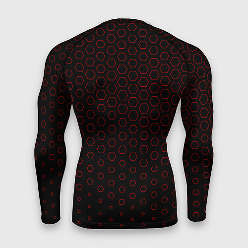Мужской рашгард MAZDA 6 - Соты / 3D-принт – фото 2