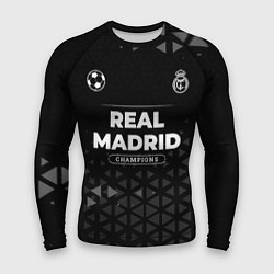 Рашгард мужской Real Madrid Форма Champions, цвет: 3D-принт