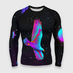 Рашгард мужской Eagle Space Neon, цвет: 3D-принт