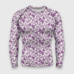Мужской рашгард Фиолетовая гжель