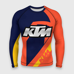 Рашгард мужской KTM VINTAGE SPORTWEAR, цвет: 3D-принт