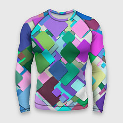 Мужской рашгард MULTICOLORED SQUARES