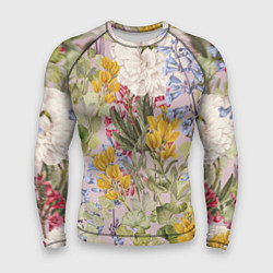 Рашгард мужской Цветы Удивительное Лето, цвет: 3D-принт