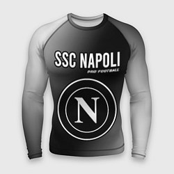 Рашгард мужской SSC NAPOLI Pro Football, цвет: 3D-принт