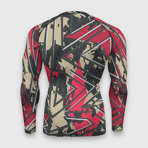 Мужской рашгард Камуфляжный паттерн / 3D-принт – фото 2