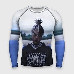 Рашгард мужской XXXTentacion in a revenge hoodie, цвет: 3D-принт