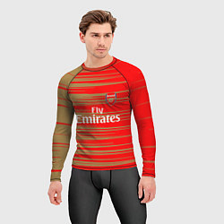 Рашгард мужской Arsenal fly emirates, цвет: 3D-принт — фото 2