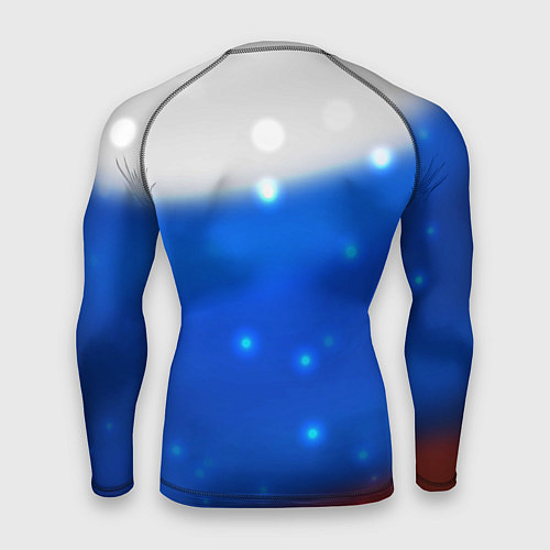 Мужской рашгард Герб России Blue / 3D-принт – фото 2
