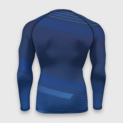 Мужской рашгард Сборная Уругвая Абстракция / 3D-принт – фото 2