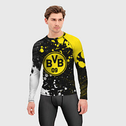 Рашгард мужской Borussia Краска, цвет: 3D-принт — фото 2