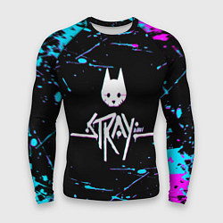 Мужской рашгард Stray - краска - neon