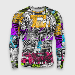 Рашгард мужской Граффити Watch Dogs 2, цвет: 3D-принт