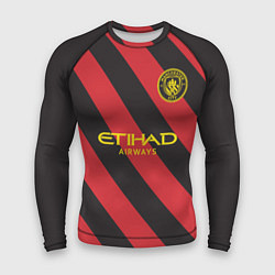 Рашгард мужской Manchester City - Away Jersey 202223, цвет: 3D-принт