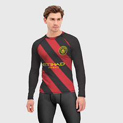 Рашгард мужской Manchester City - Away Jersey 202223, цвет: 3D-принт — фото 2