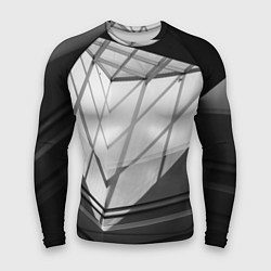 Мужской рашгард Абстрактные тени и геометрические фигуры