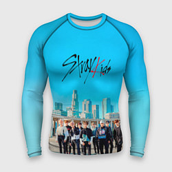 Рашгард мужской Stray Kids Double Knot, цвет: 3D-принт