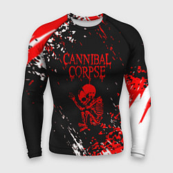 Рашгард мужской Cannibal Corpse -краска, цвет: 3D-принт