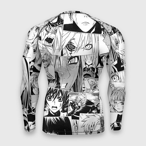 Мужской рашгард D Gray man pattern / 3D-принт – фото 2