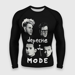 Рашгард мужской Depeche Mode portrait, цвет: 3D-принт