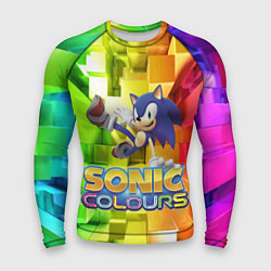 Рашгард мужской Sonic Colours - Hedgehog - Video game, цвет: 3D-принт