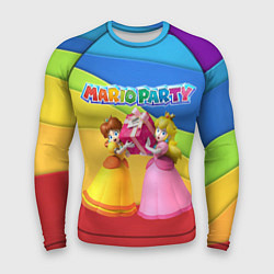 Рашгард мужской Mario Party - Nintendo, цвет: 3D-принт
