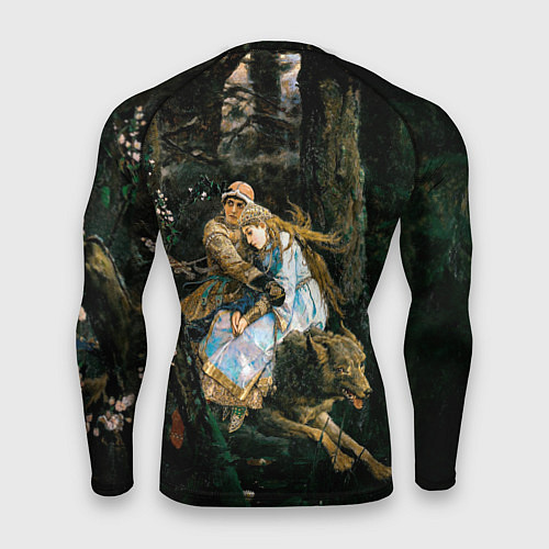 Мужской рашгард Васнецов Иван царевич на Сером Волке / 3D-принт – фото 2