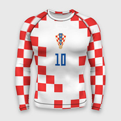 Рашгард мужской Модрич Сборная Хорватии форма к чемпионату мира 20, цвет: 3D-принт