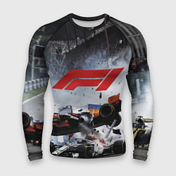 Рашгард мужской Формула 1 - ни за что, блин!, цвет: 3D-принт