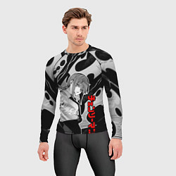 Рашгард мужской Макима - Демон контроля - Органика, цвет: 3D-принт — фото 2