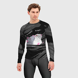 Рашгард мужской Да, ты крыса мем, цвет: 3D-принт — фото 2