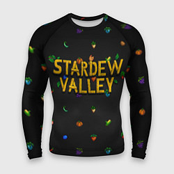 Мужской рашгард Фруктовый паттерн из Stardew Valley