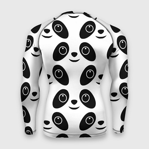 Мужской рашгард Panda bing dun dun / 3D-принт – фото 2