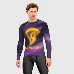 Рашгард мужской Cheese Nachos, цвет: 3D-принт — фото 2