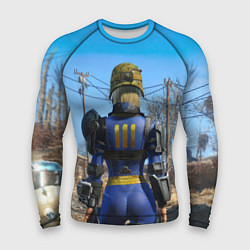 Мужской рашгард Vault 111 suit at Fallout 4 Nexus