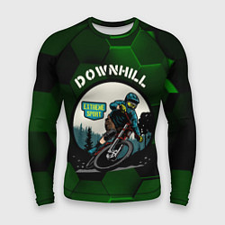 Рашгард мужской Downhill Extreme Sport, цвет: 3D-принт
