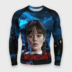 Рашгард мужской Wednesday horror, цвет: 3D-принт