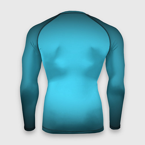 Мужской рашгард Небесный градиент / 3D-принт – фото 2