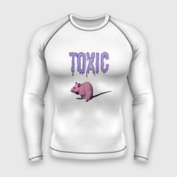 Рашгард мужской Токсик крыса, цвет: 3D-принт