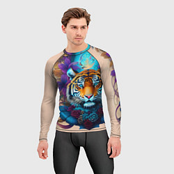 Рашгард мужской Tiger tattoo - irezumi - art, цвет: 3D-принт — фото 2