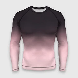 Рашгард мужской Градиент: от черного к розовому, цвет: 3D-принт