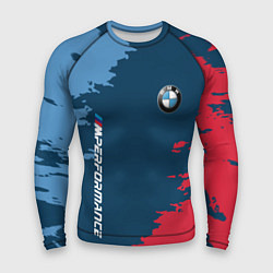 Рашгард мужской BMW m performance grunge, цвет: 3D-принт