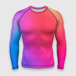 Рашгард мужской Цветной градиент, цвет: 3D-принт