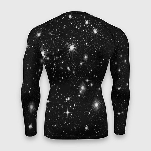 Мужской рашгард Телец золотой на звездном небе / 3D-принт – фото 2