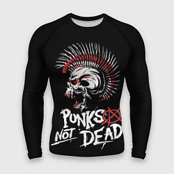 Мужской рашгард Punks not dead - анархия