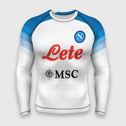 Рашгард мужской Виктор Осимхен Наполи форма 2223 гостевая, цвет: 3D-принт