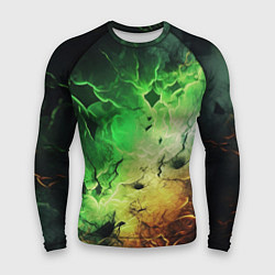 Мужской рашгард Зеленый взрыв