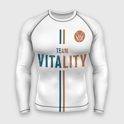 Мужской рашгард Форма Team Vitality white