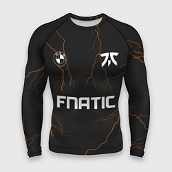 Мужской рашгард Форма Fnatic молнии